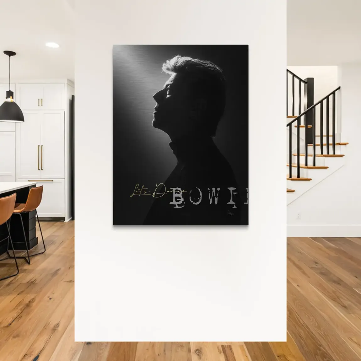 David Bowie Dance Alu Gebürstet Bild