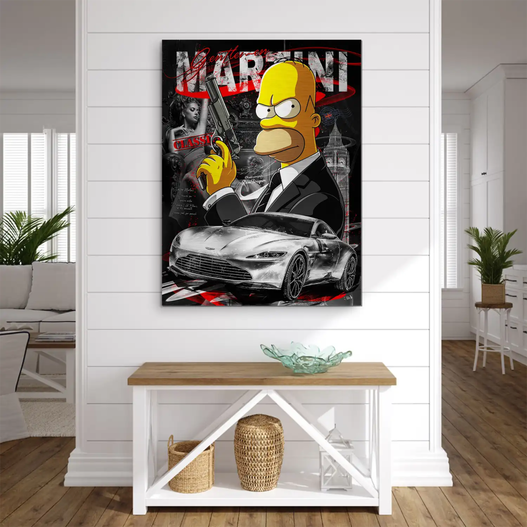 Homer Bond Style Aludibond Gebürstet INGALERIE