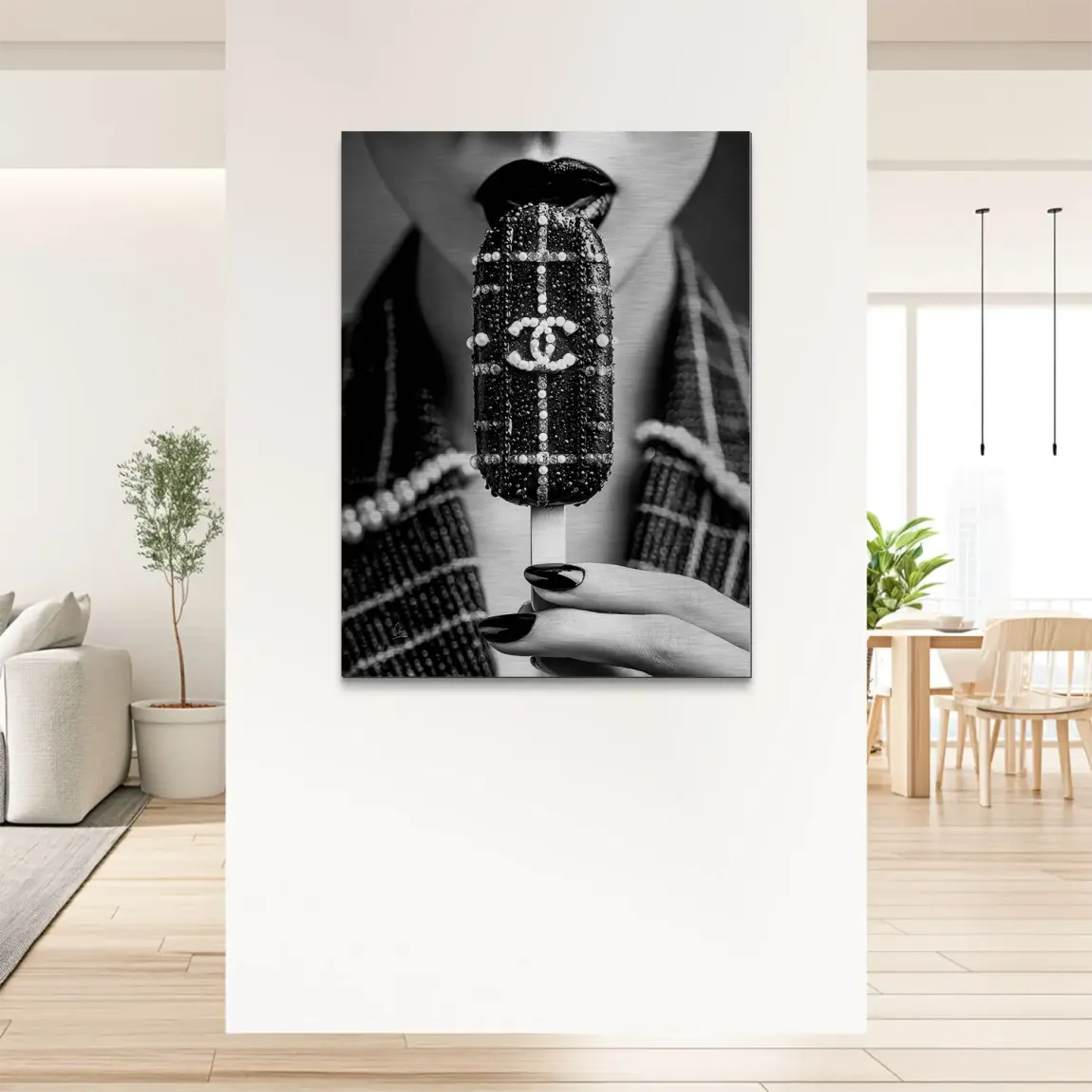 Noir Ice Couture Chanel Alu Gebürstet Bild