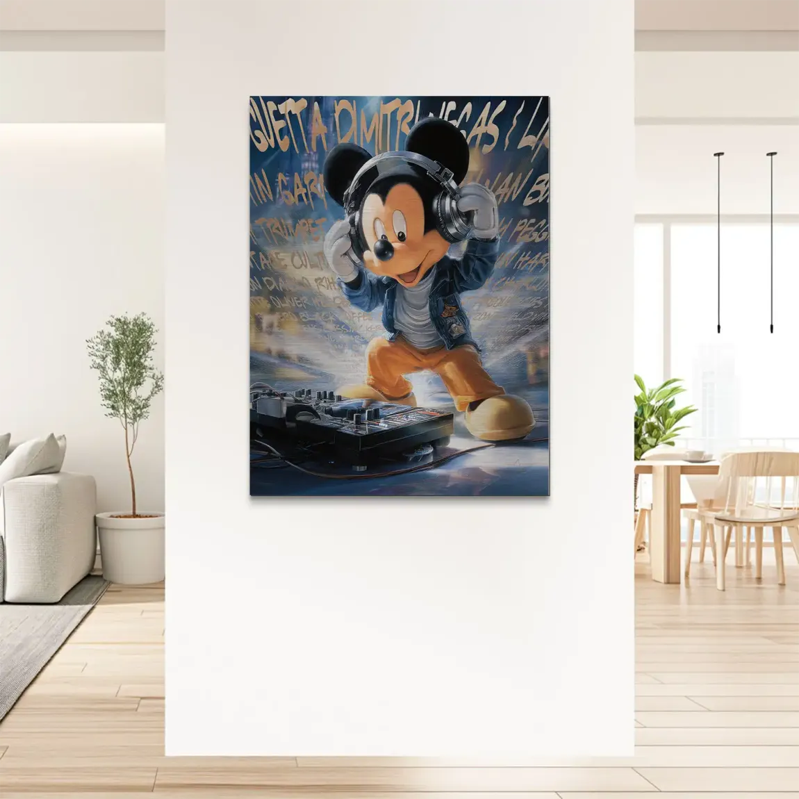 Micky Maus Sound of Style Alu Gebürstet Bild