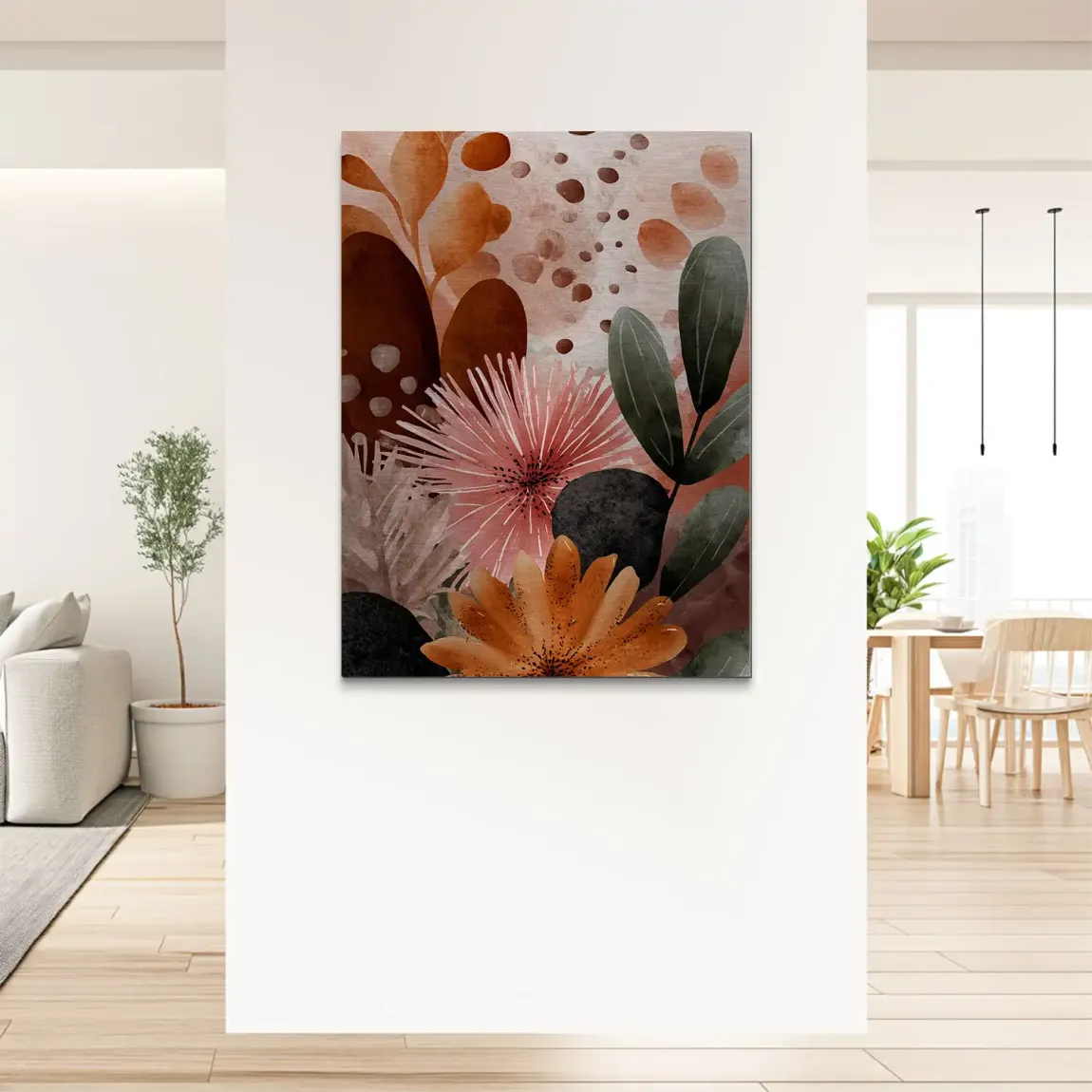 Terracotta Harmony Alu Gebürstet Bild