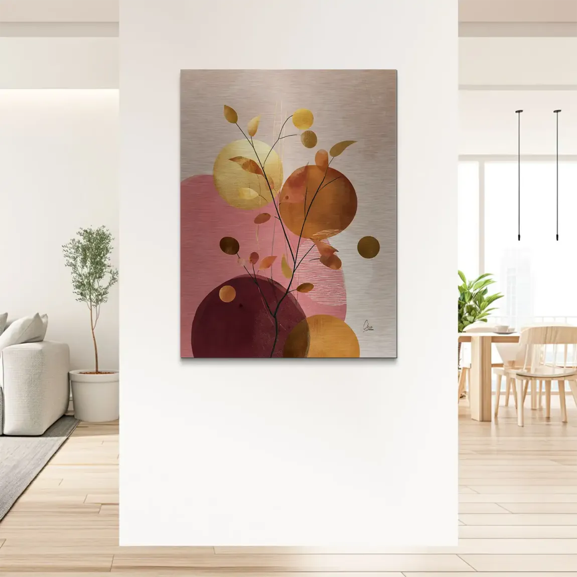 Golden Terra Harmony Alu Gebürstet Bild