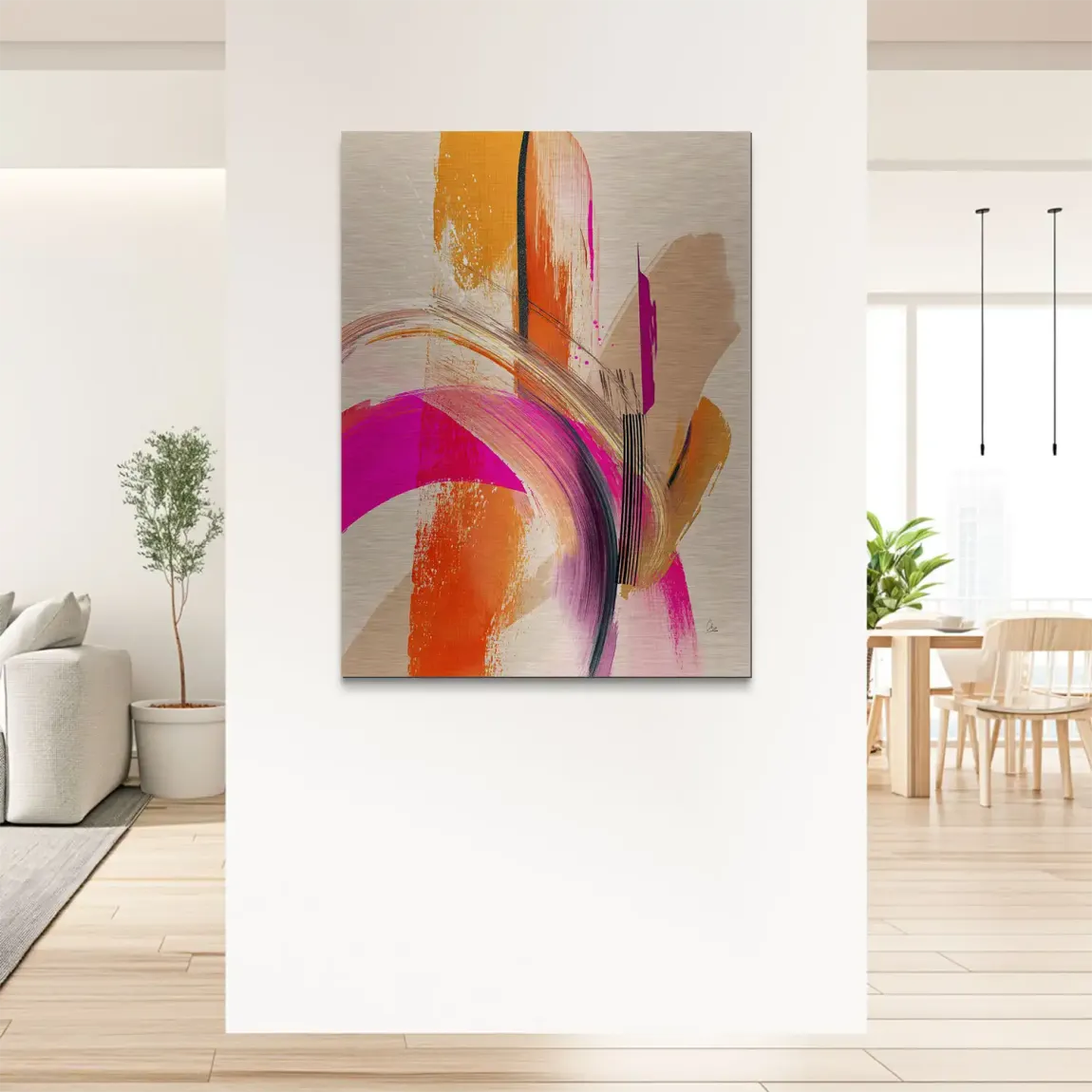 Amber Wave Alu Gebürstet Bild