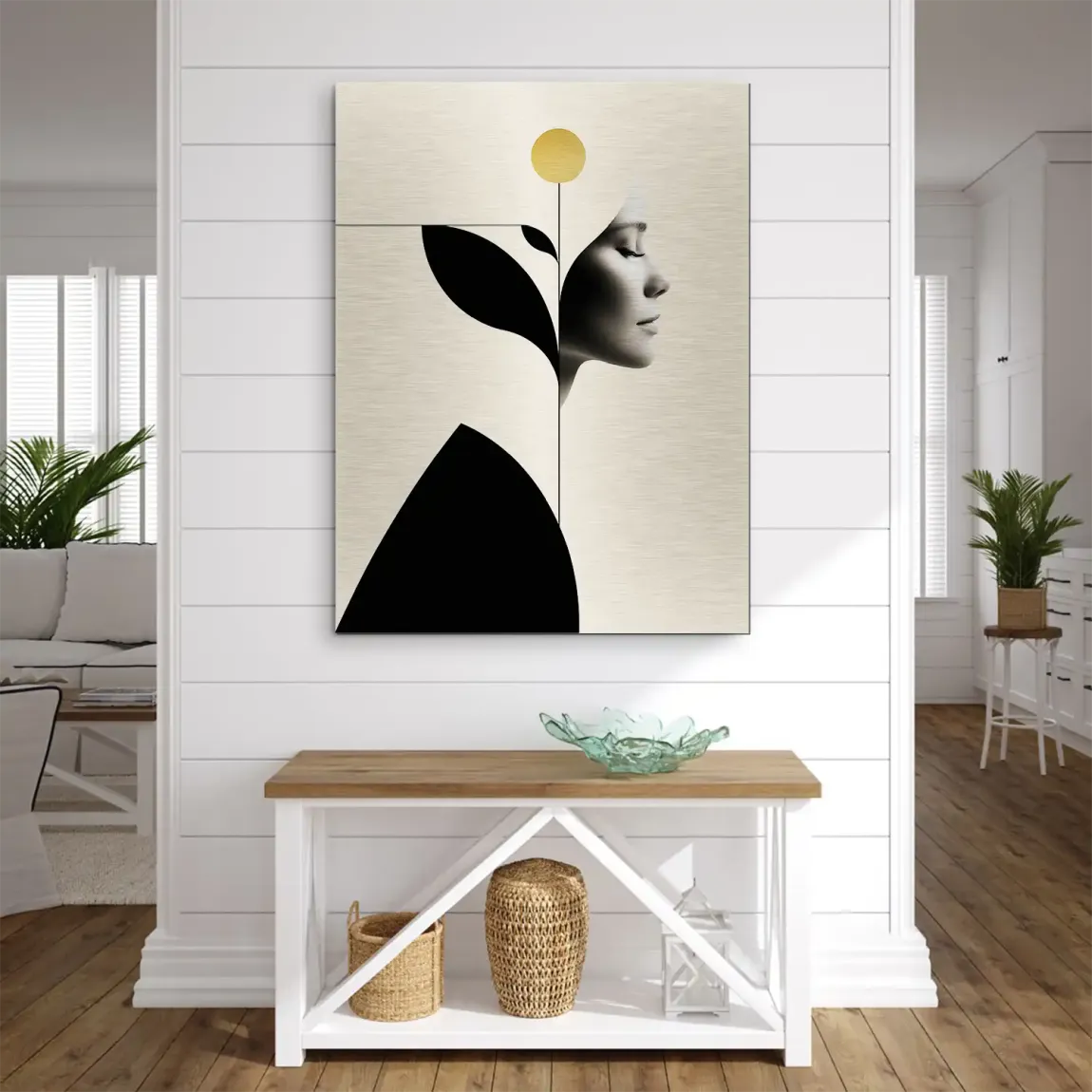 Whisper of Forme Alu Gebürstet Bild INGALERIE