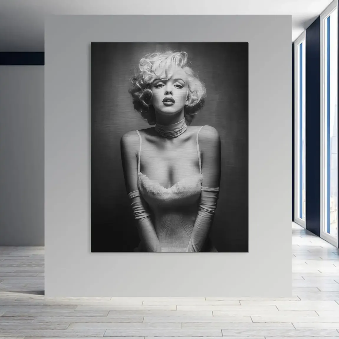Marilyn Monroe Timeless Grace Aludibond Gebürstet INGALERIE
