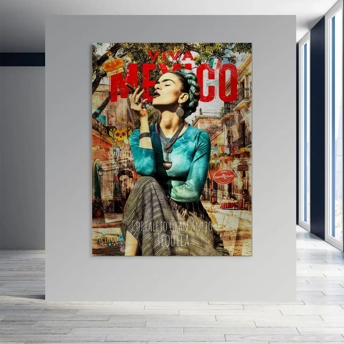 Viva Frida Aludibond Gebürstet INGALERIE