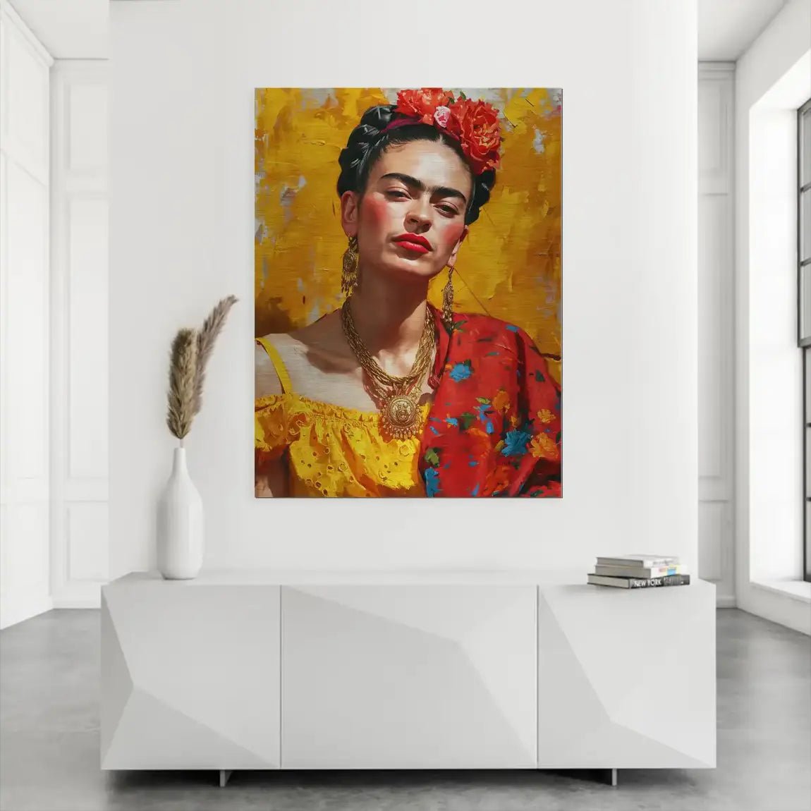 Frida Kahlo Art Aludibond Gebürstet INGALERIE