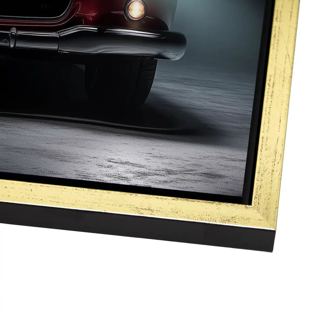 Red Legend Mercedes 300SL Alu Dibond Bild