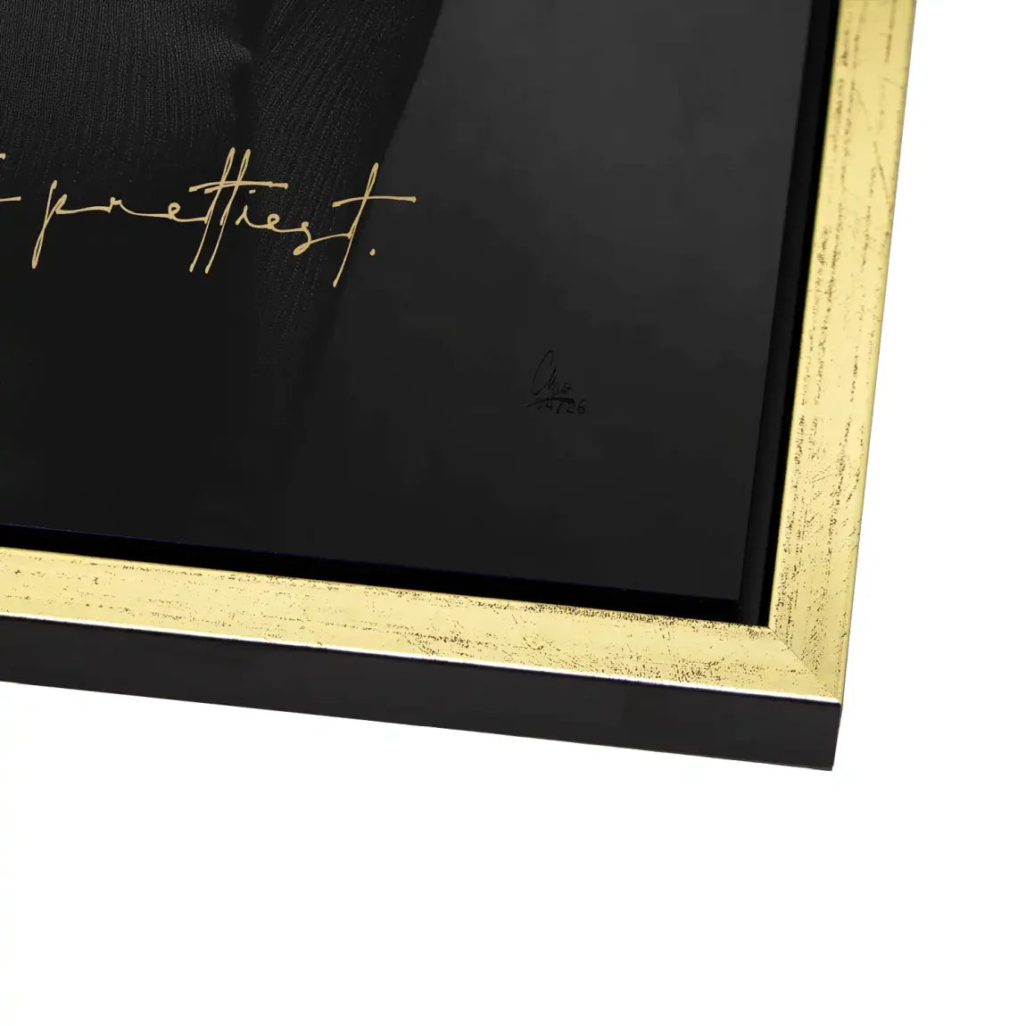 Audrey Hepburn Pretty Alu Dibond Wandbild