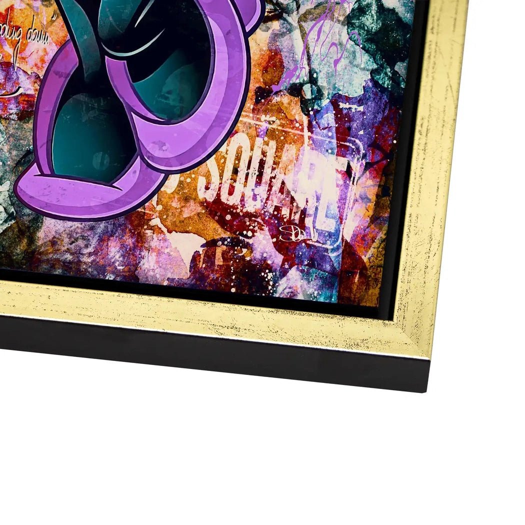 Minnie Chanel Art Nr.2 AluDibond Bild INGALERIE