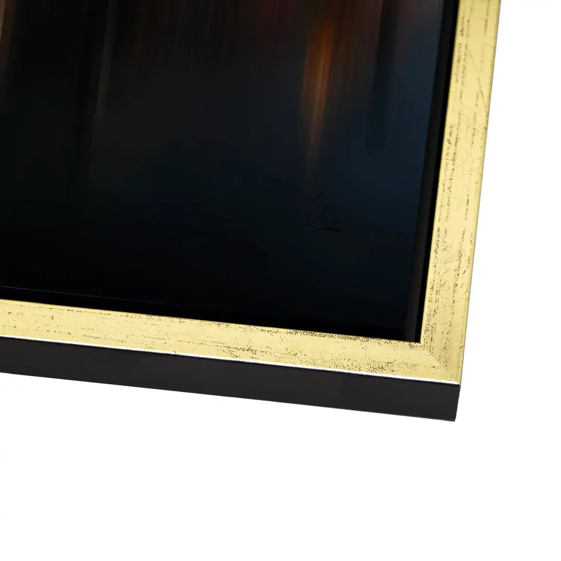 New York abstrakt Lights Alu Dibond Bild