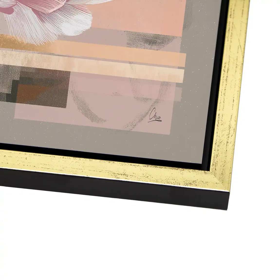 Soft Bloom Alu Dibond Bild