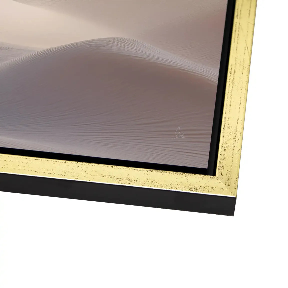 Desert Light Alu Dibond Bild