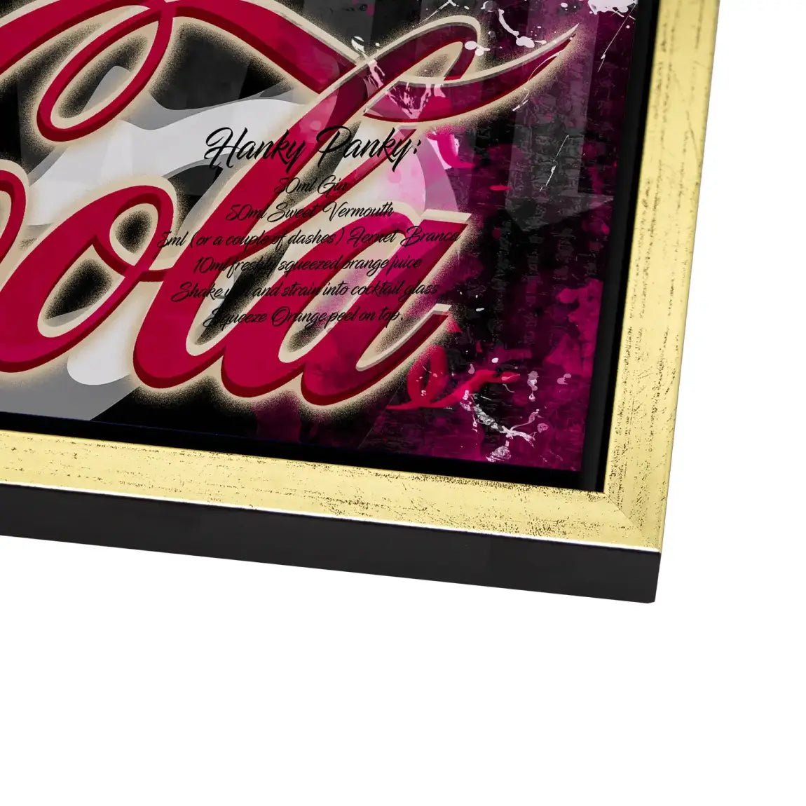 Marilyn Monroe Coke AluDibond Bild INGALERIE