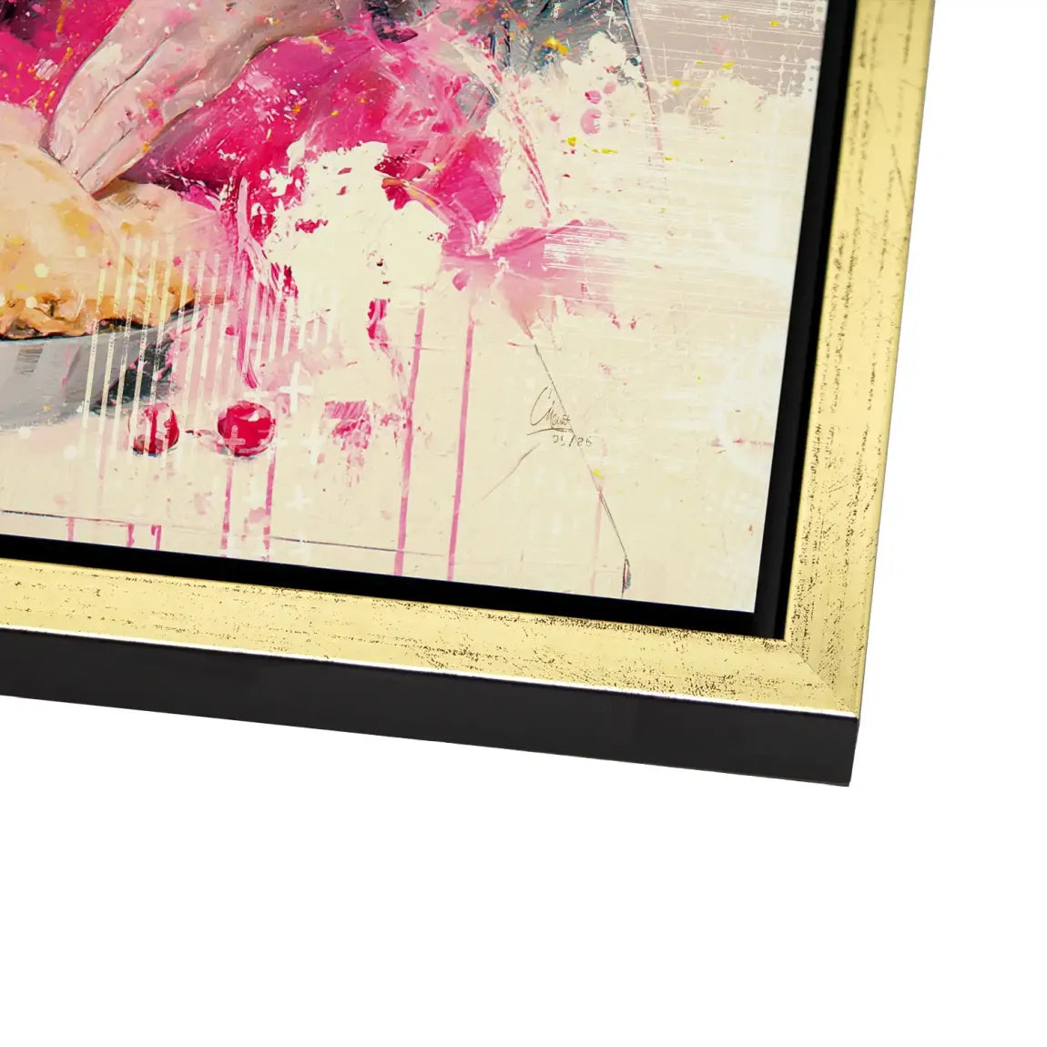 Audrey Marilyn Joy Alu Dibond Wandbild