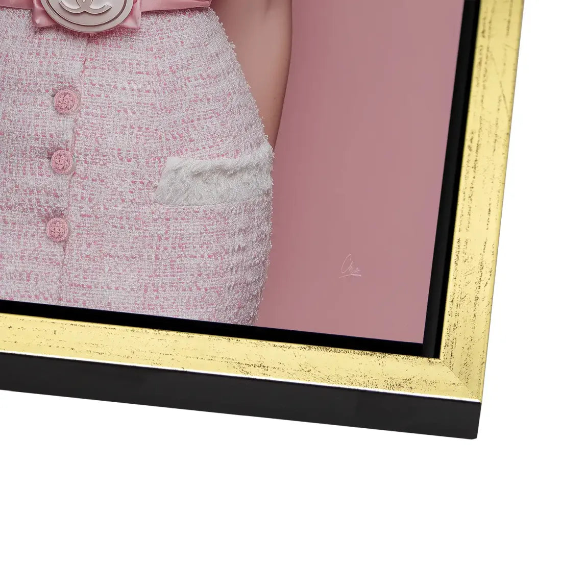 Pink Delight Marilyn Monroe Alu Dibond Bild