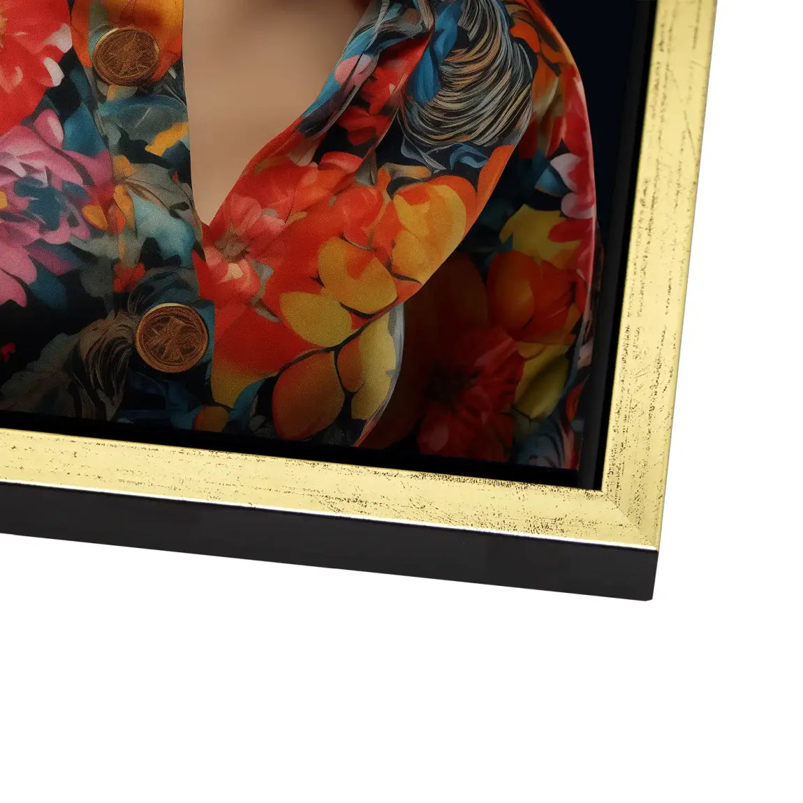 Floral Glamour Alu Dibond Bild