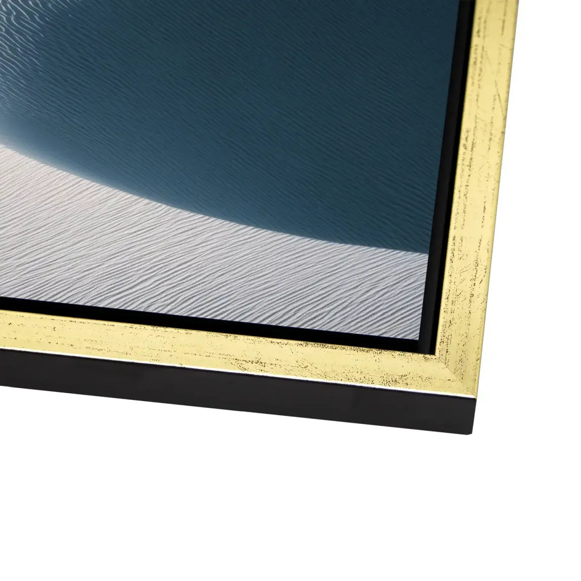 Zeit aus Sand Alu Dibond Bild