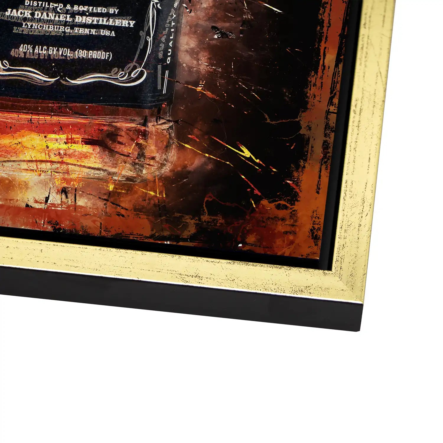 Jack Whisky AluDibond Bild INGALERIE