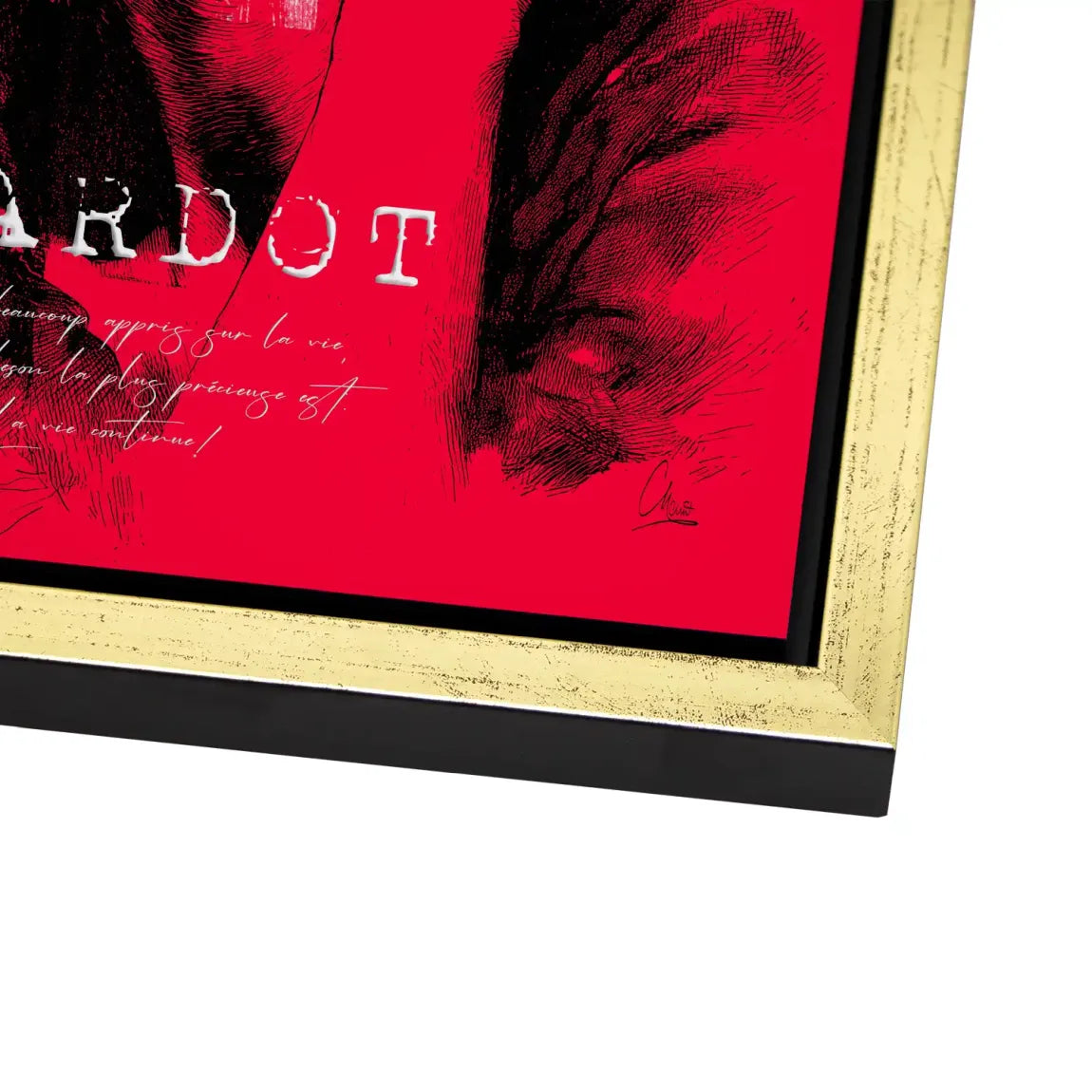 Bardot St Tropez Alu Dibond Bild