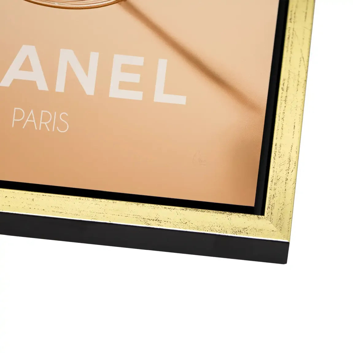 Chanel Glam Cocktail Alu Dibond Bild