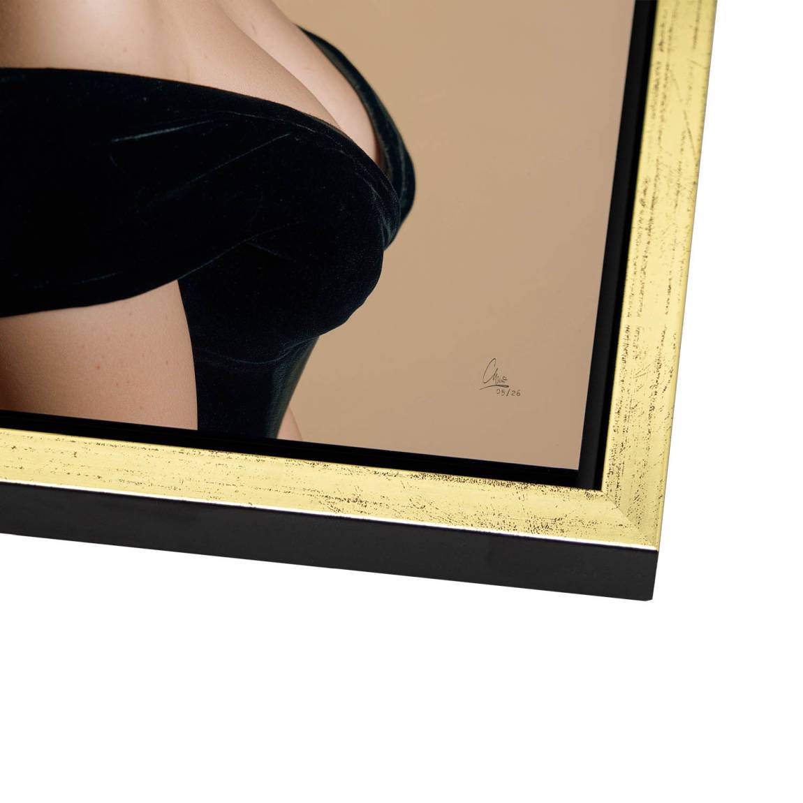 Marilyn Monroe Glam Allure Alu Dibond Wandbild