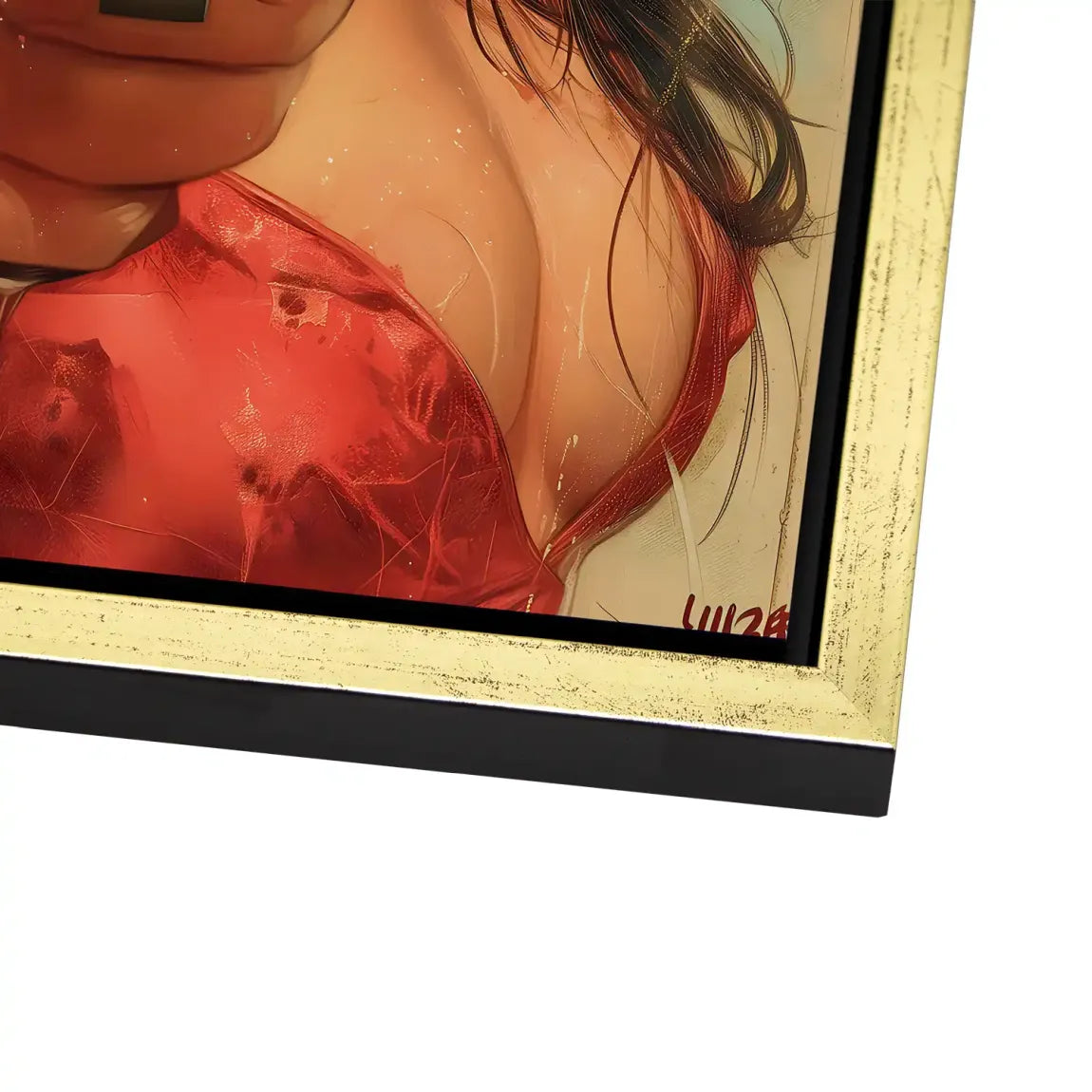 Velvet Gun Alu Dibond Bild