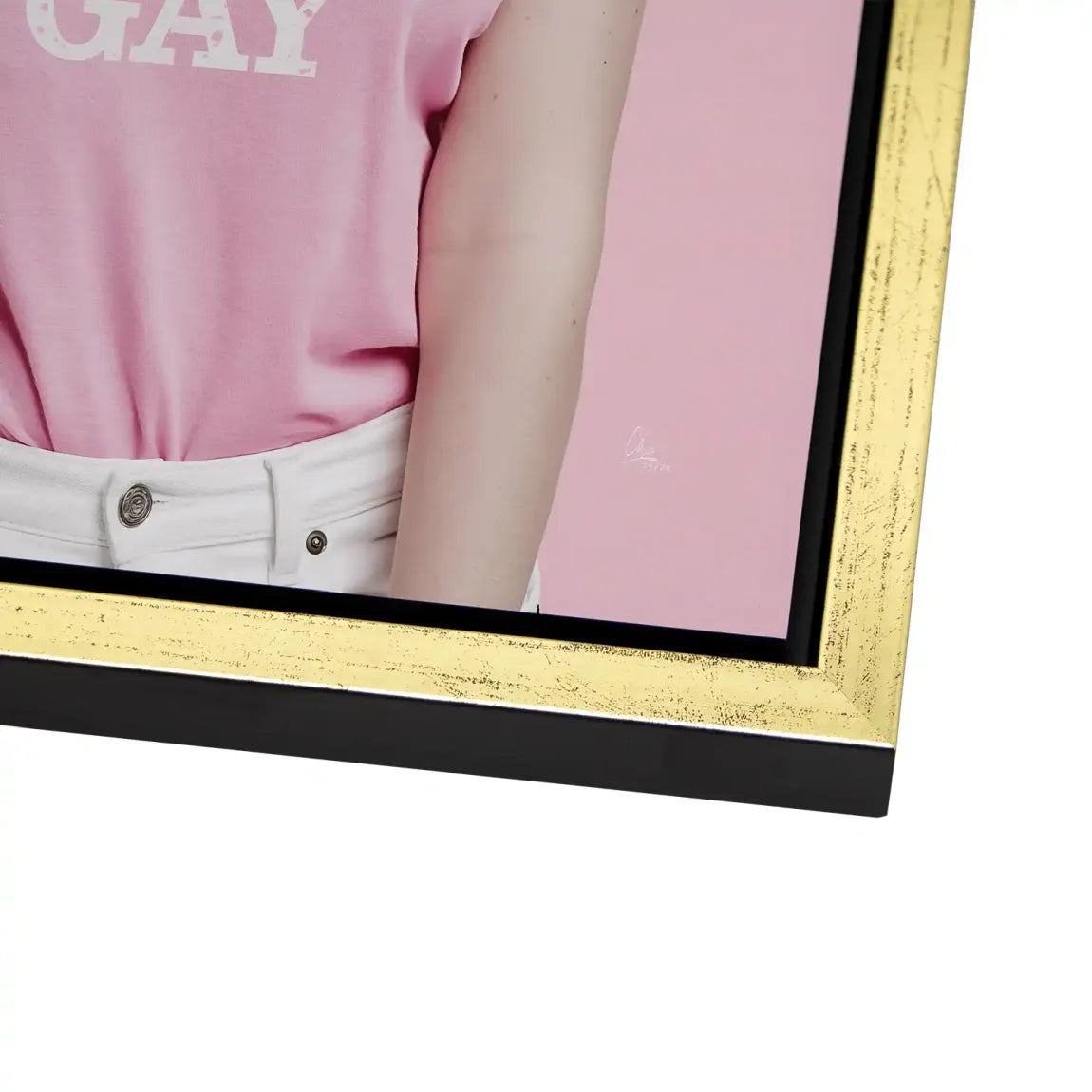 Marilyn Monroe Ken is Gay Alu Dibond Wandbild