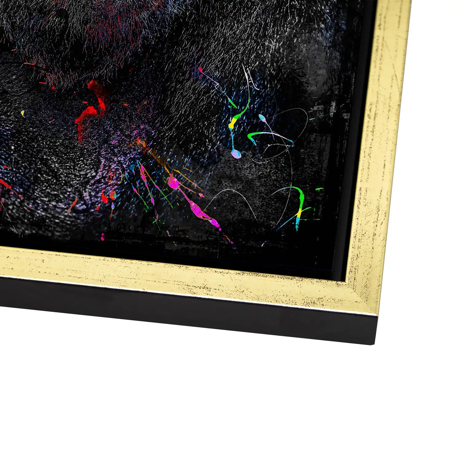 Gorilla Abstrakt Color Style AluDibond Bild INGALERIE