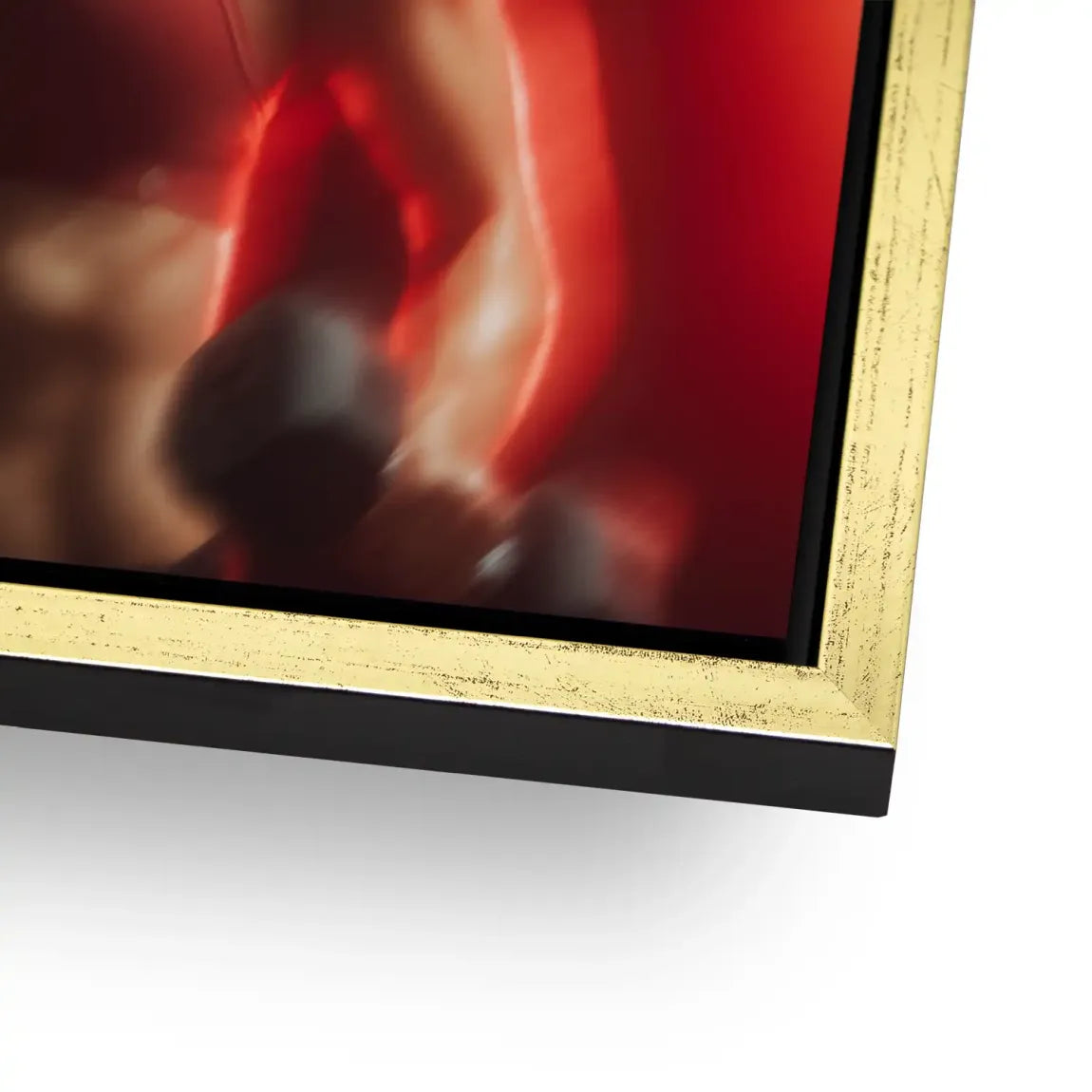 Fitness Motivation AluDibond Bild