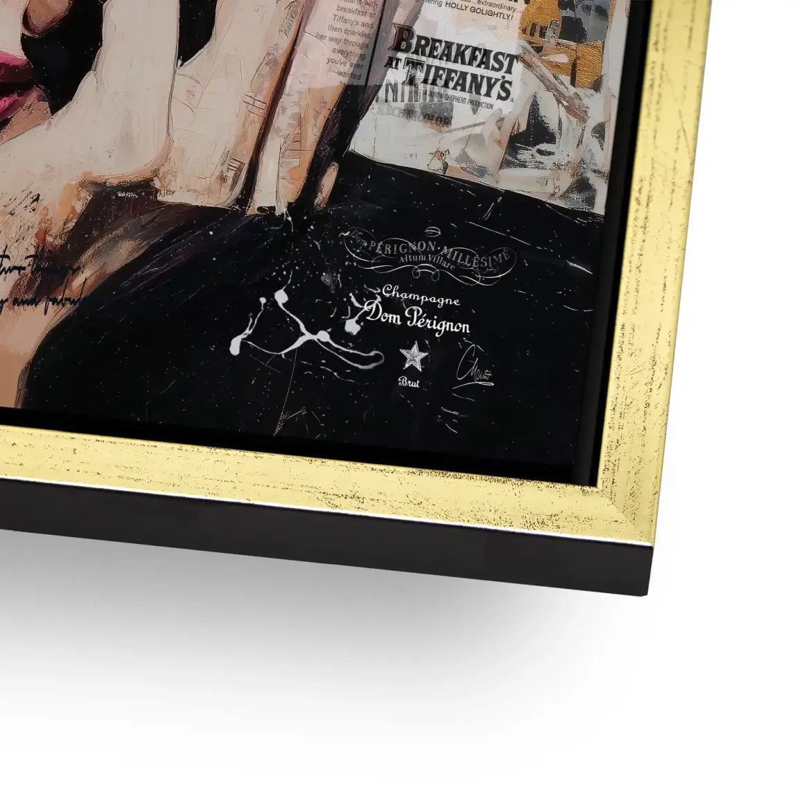 Audrey Pop Art AluDibond Bild