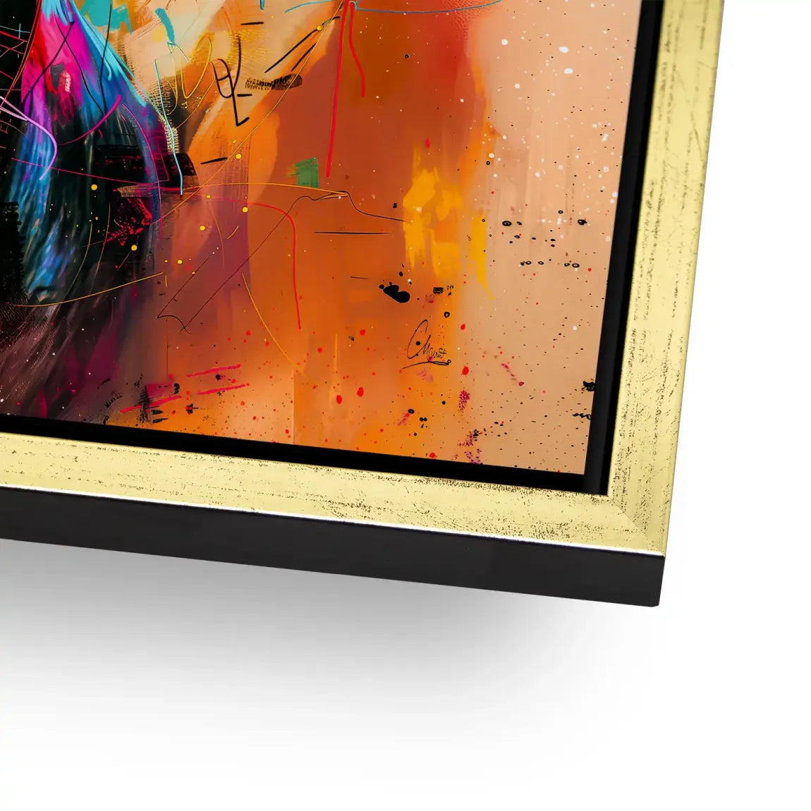 Majestic Bull AluDibond Bild