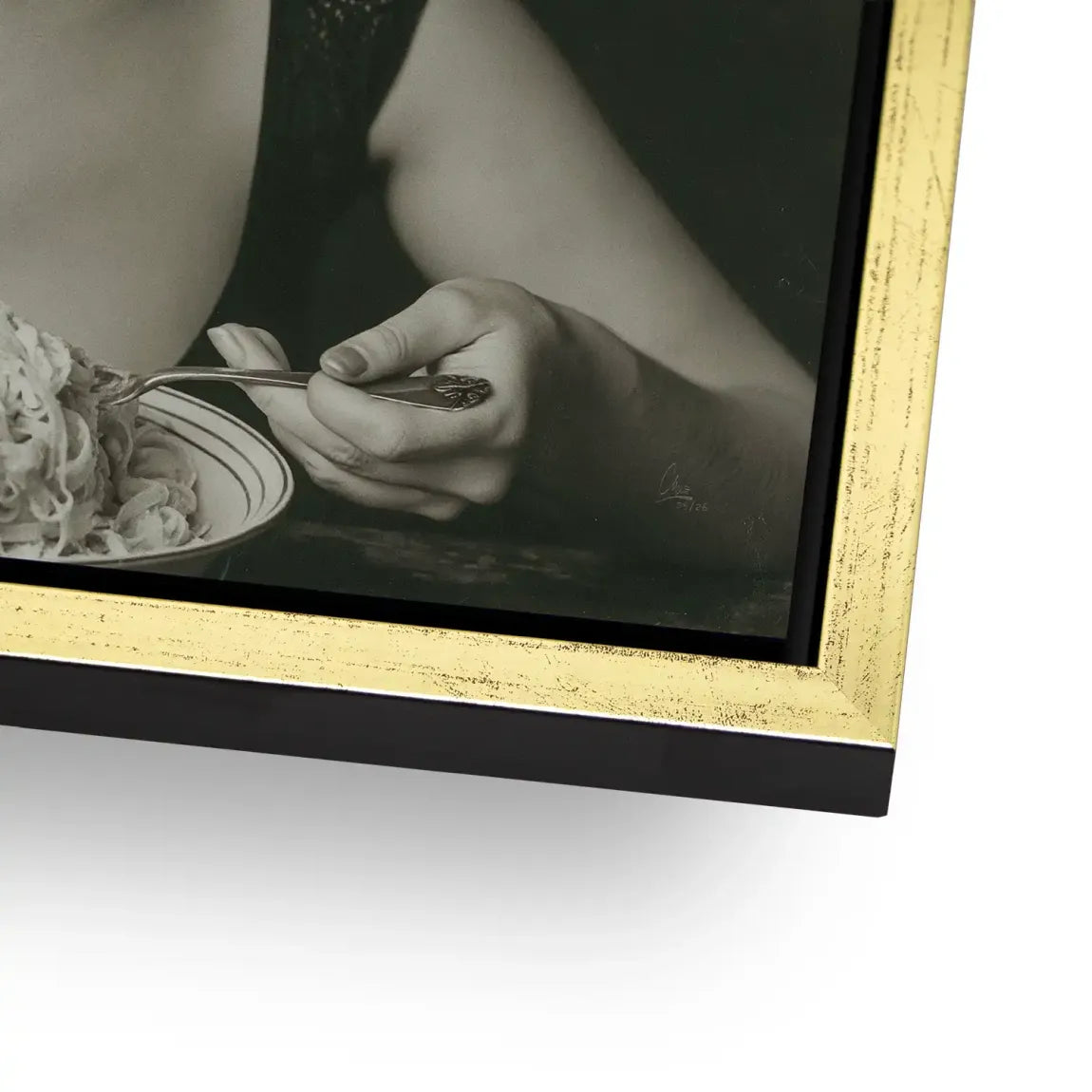 Marilyn Pasta AluDibond Wandbild