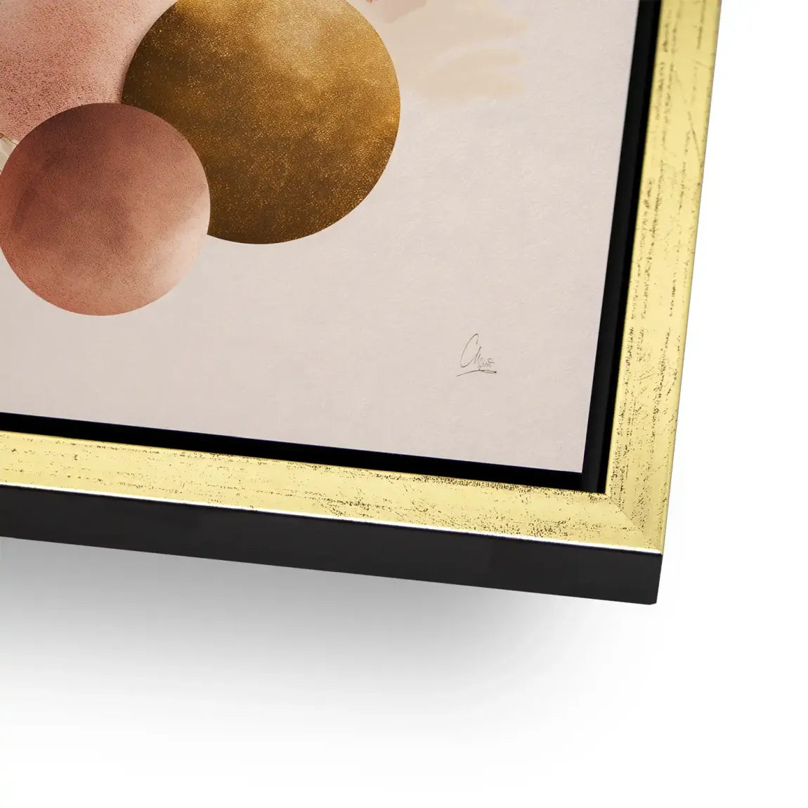 Golden Balance AluDibond Bild