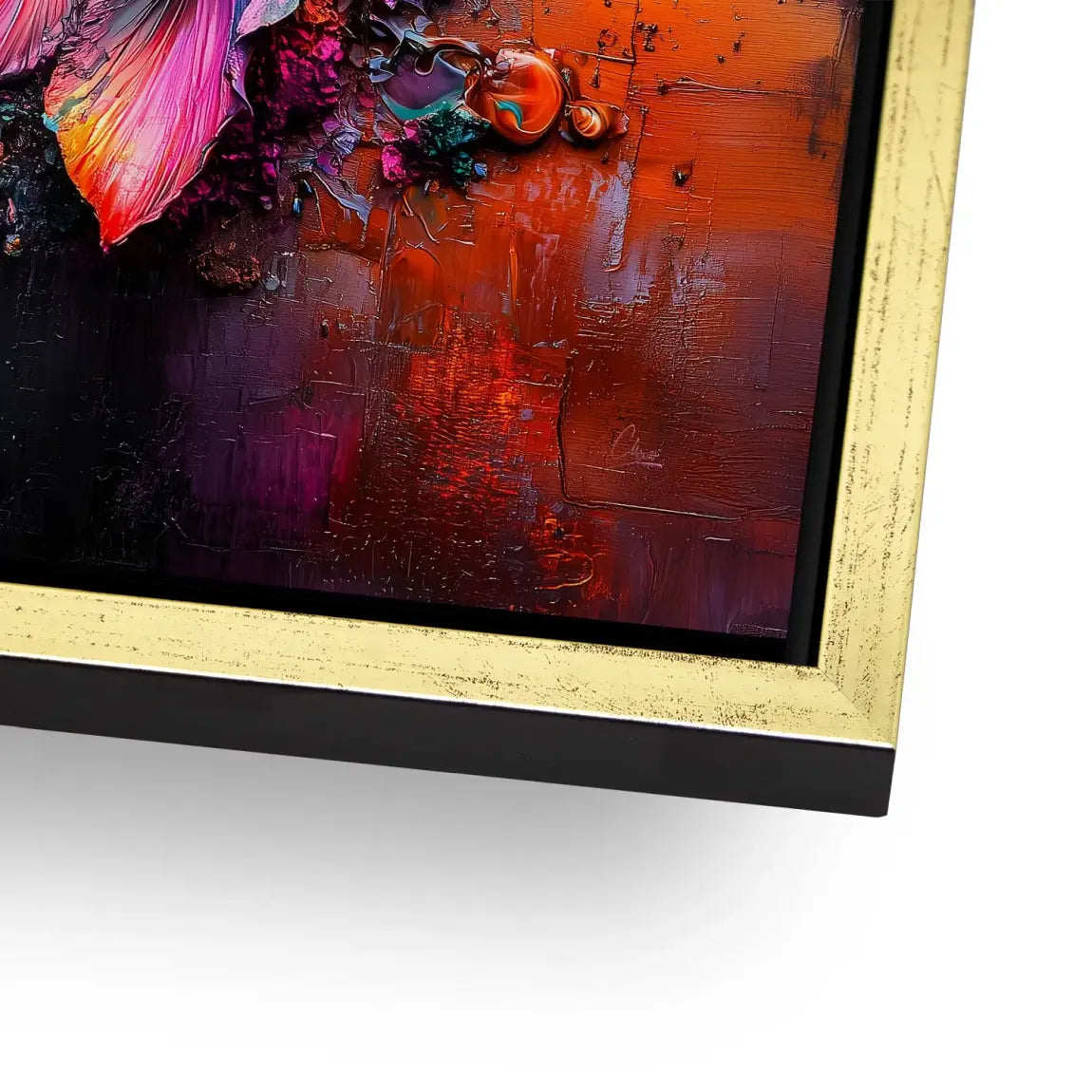 Feuerblüte der Elemente AluDibond Bild INGALERIE