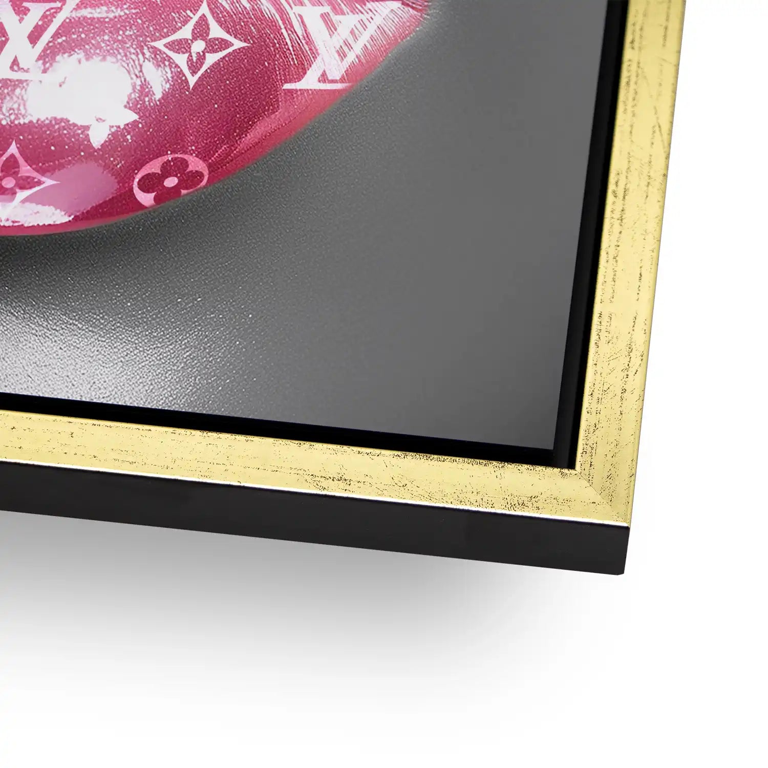 Pink Louis Lips AluDibond Bild INGALERIE
