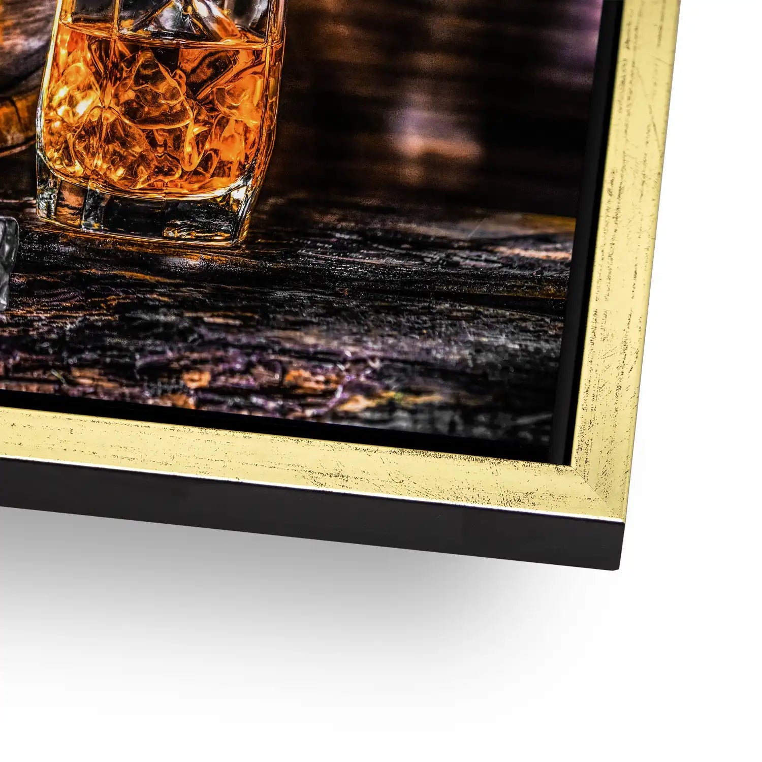 Whisky Fass AluDibond Bild INGALERIE