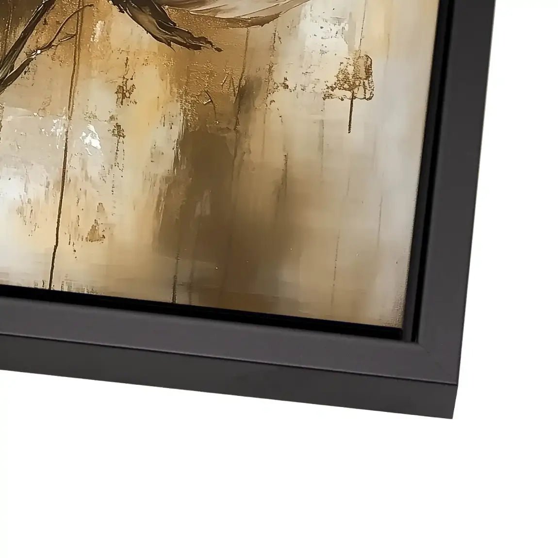 Flower Gold Style AluDibond Bild INGALERIE