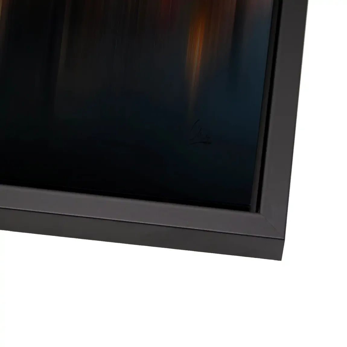 New York abstrakt Lights Alu Dibond Bild