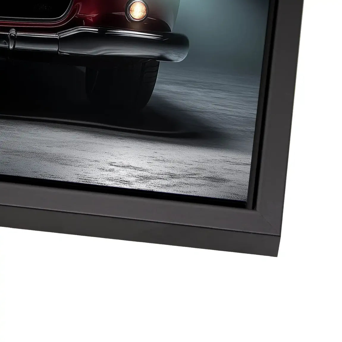 Red Legend Mercedes 300SL Alu Dibond Bild