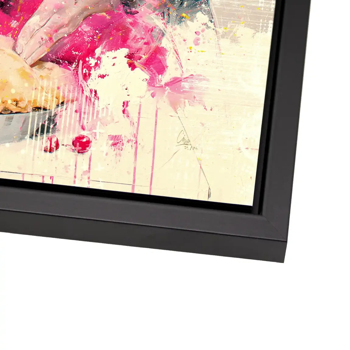 Audrey Marilyn Joy Alu Dibond Wandbild