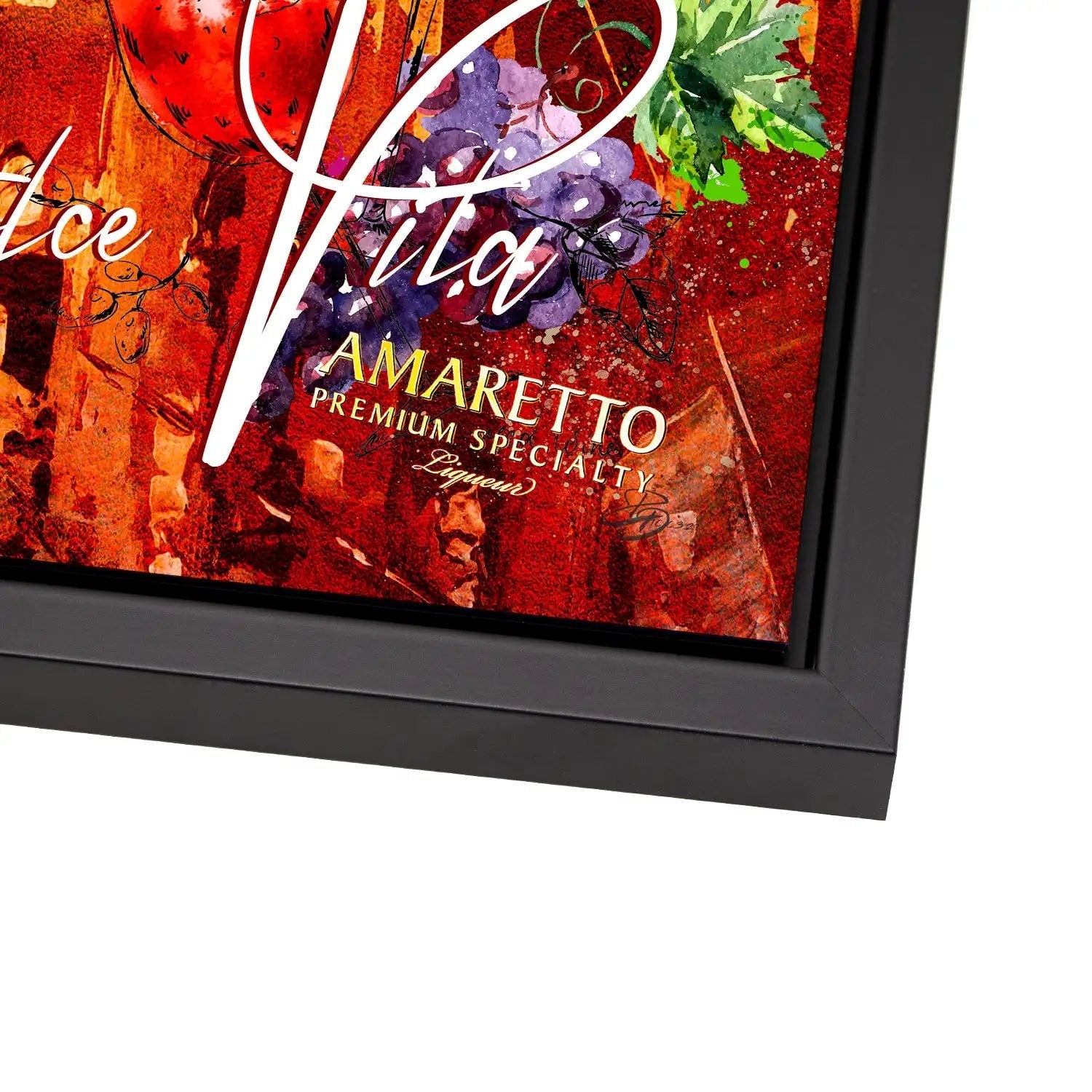 Italien Dolce Vita Pop Art AluDibond Bild INGALERIE