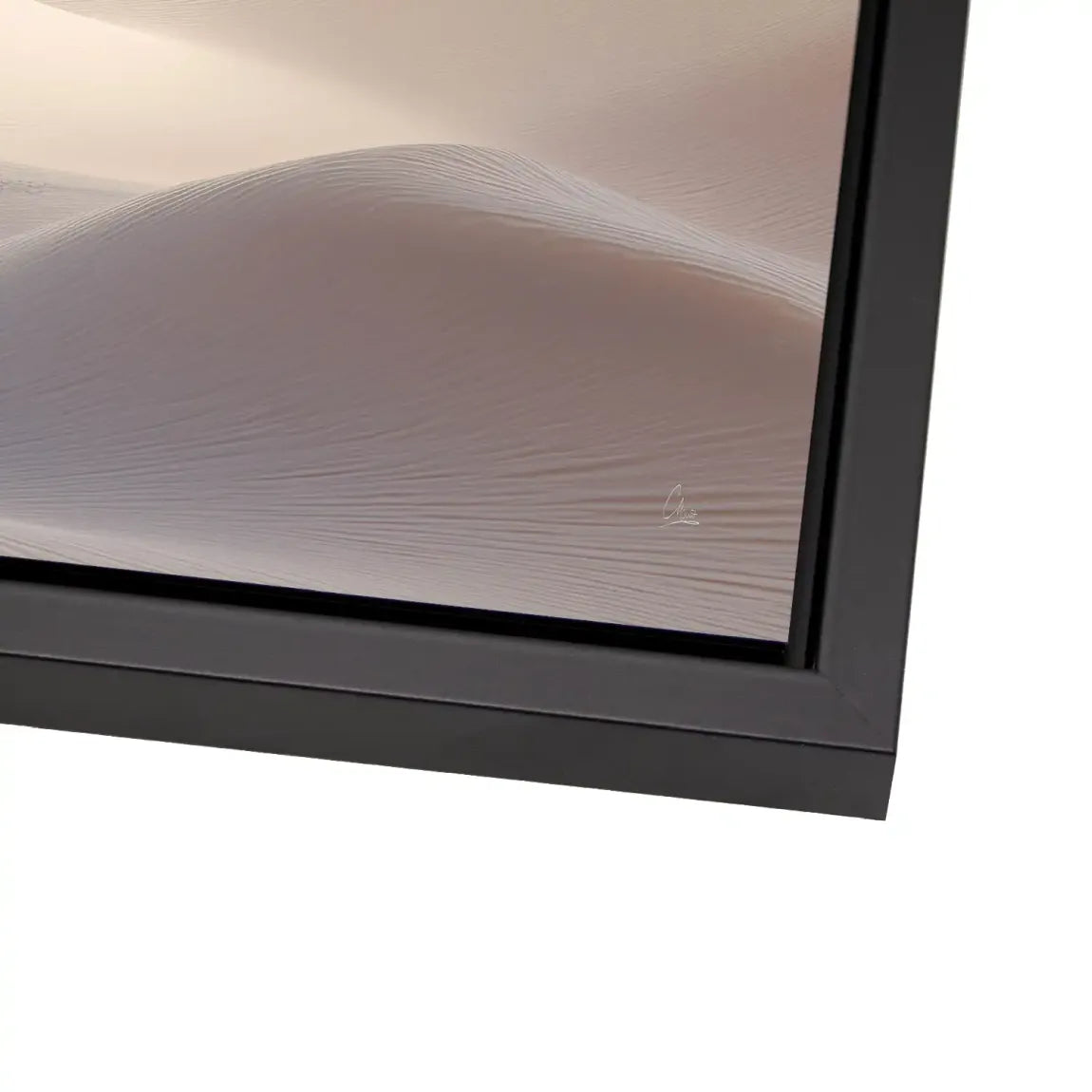 Desert Light Alu Dibond Bild