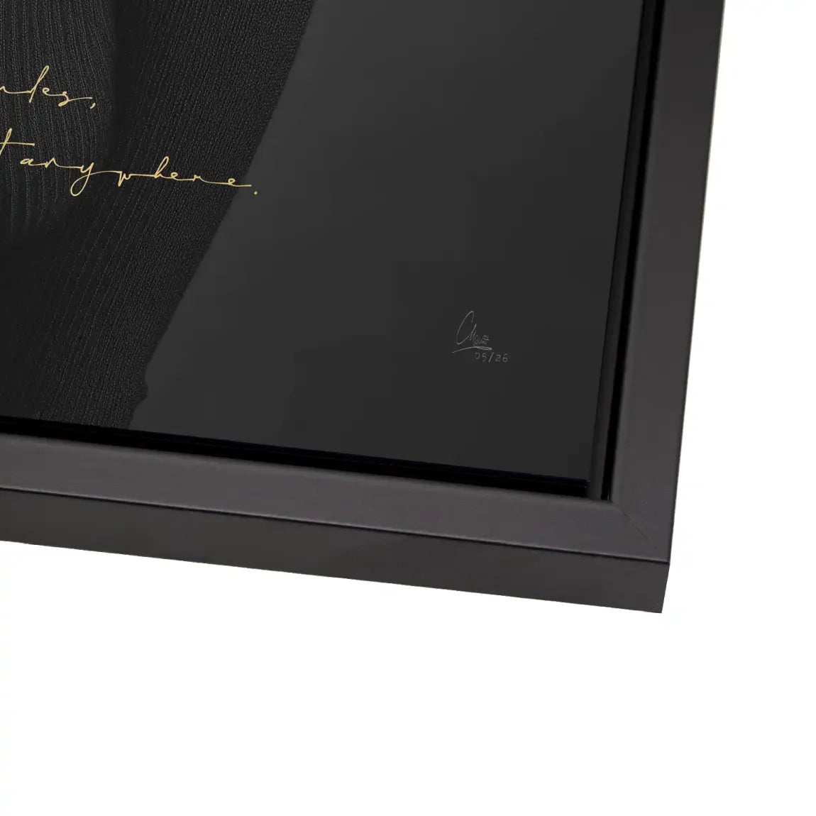 Marilyn Monroe Lächeln Alu Dibond Wandbild