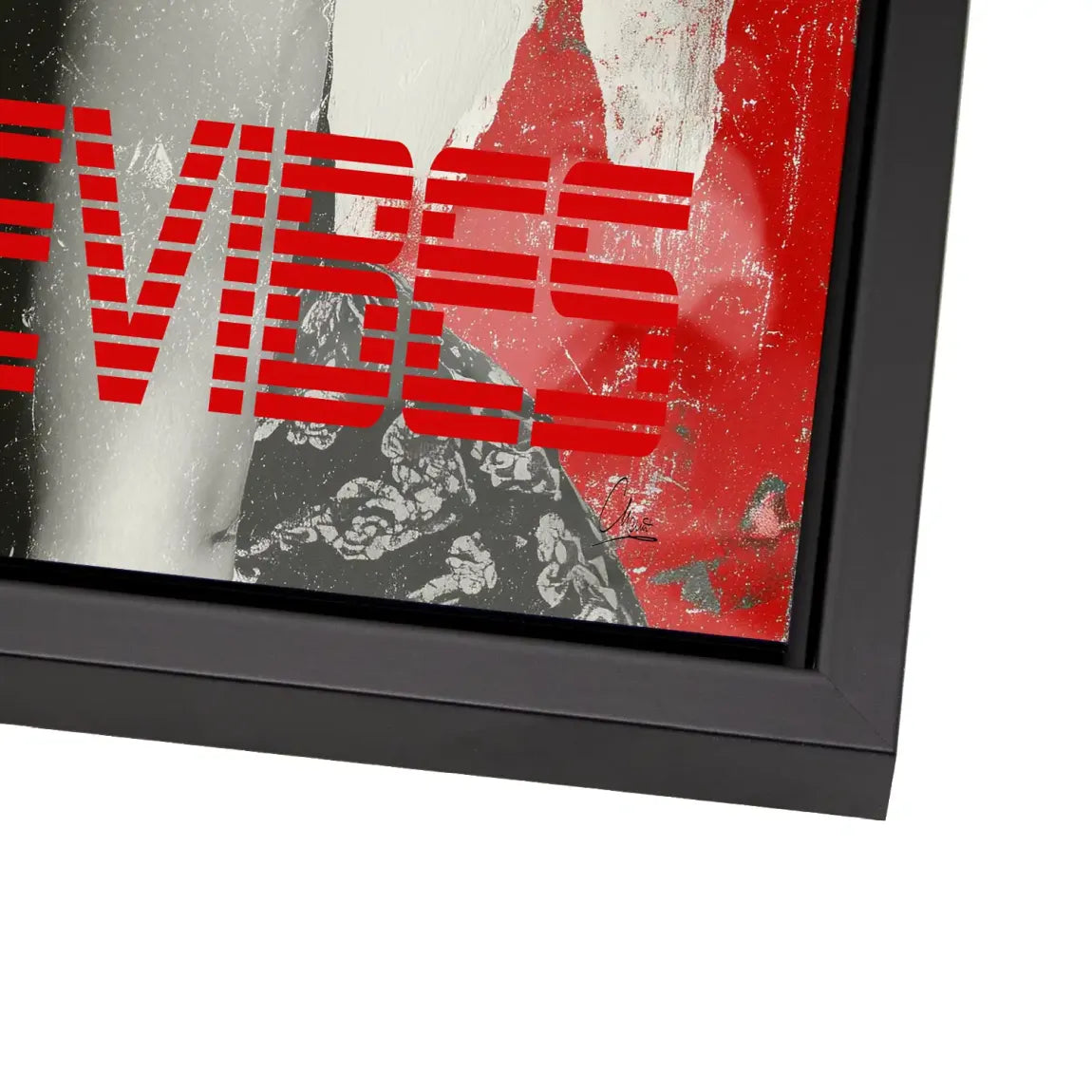 Hardcore Vibes Alu Dibond Bild