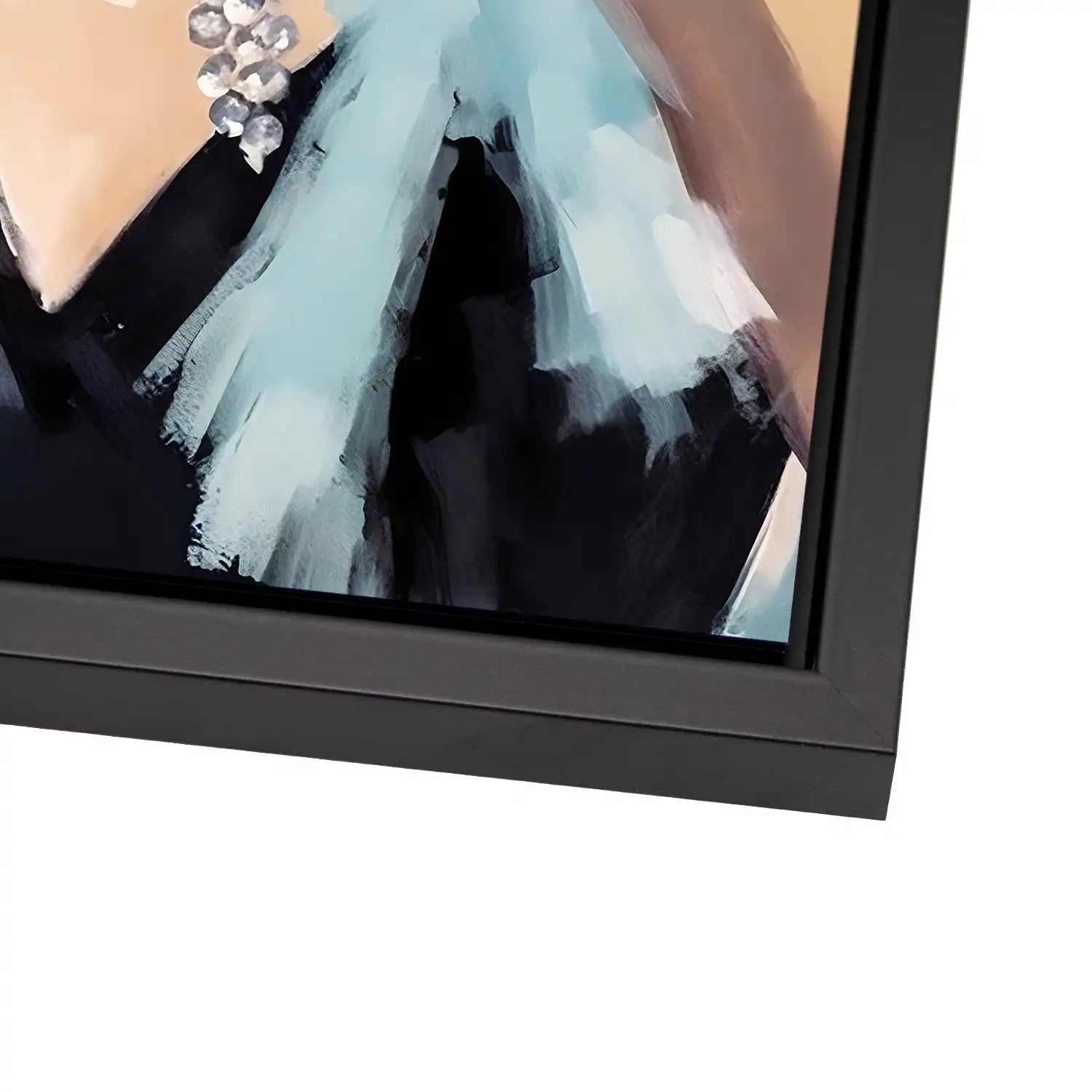Audrey Hepburn Tiffany Style AluDibond Bild INGALERIE