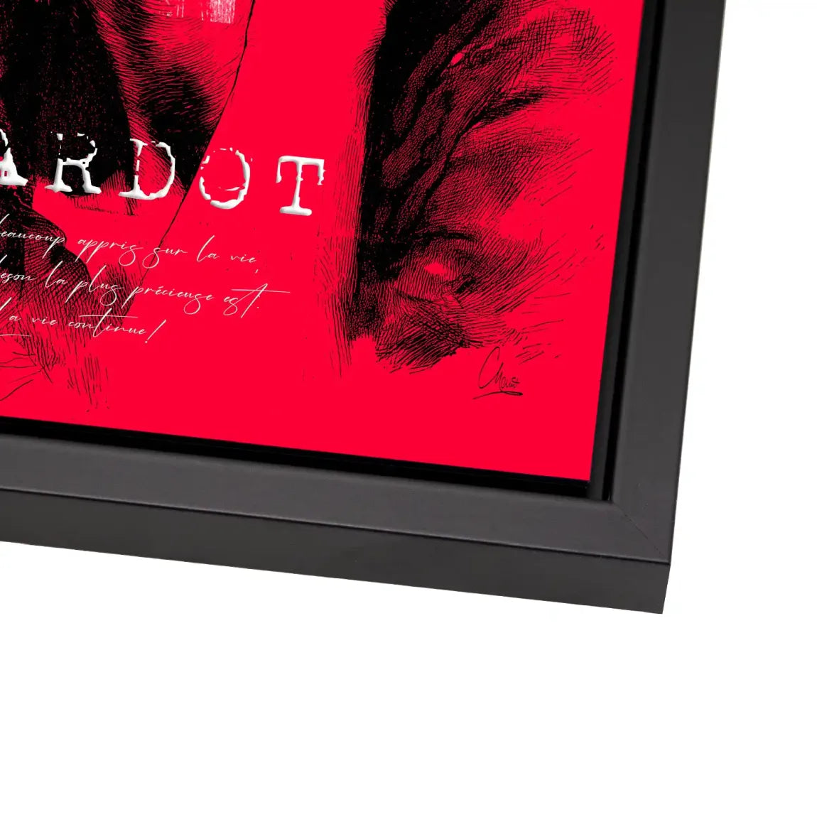 Bardot St Tropez Alu Dibond Bild