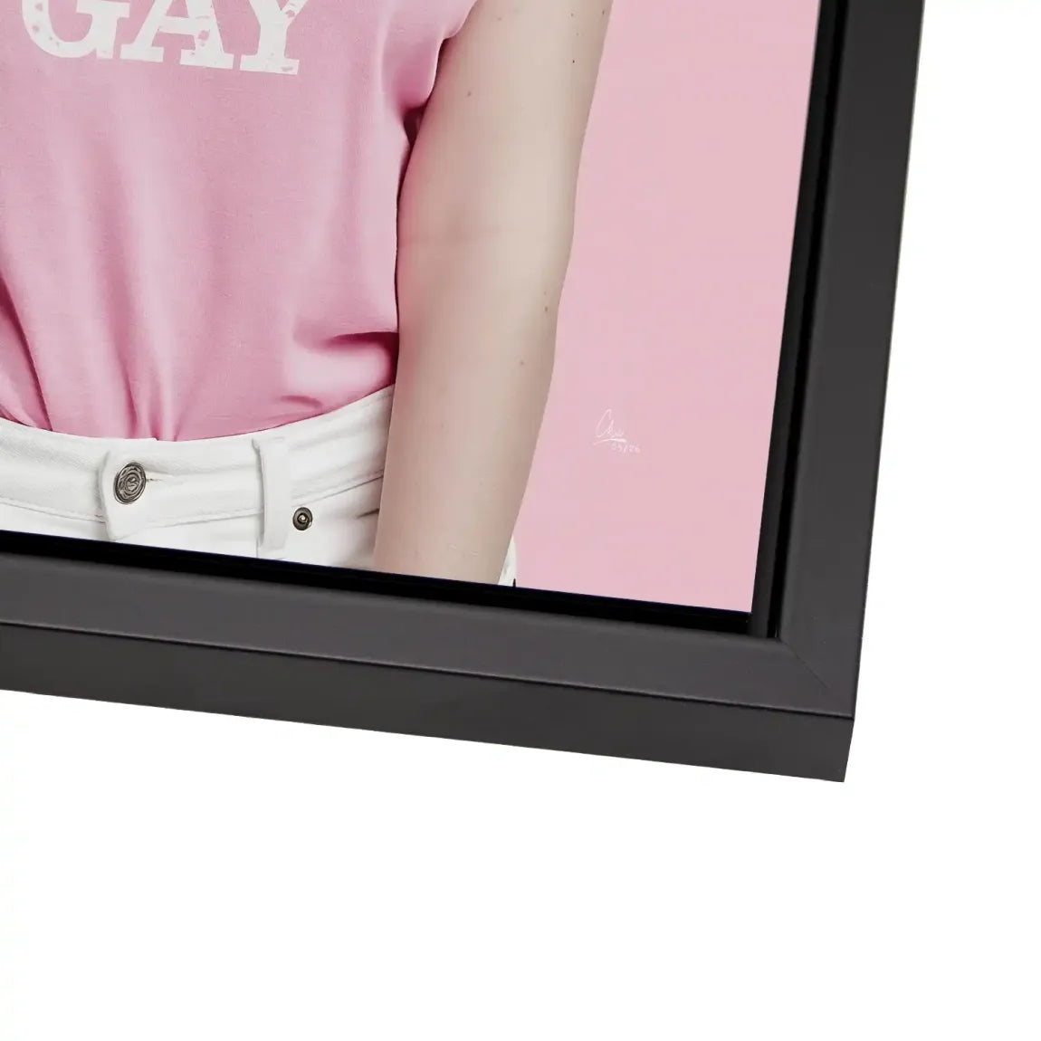 Marilyn Monroe Ken is Gay Alu Dibond Wandbild