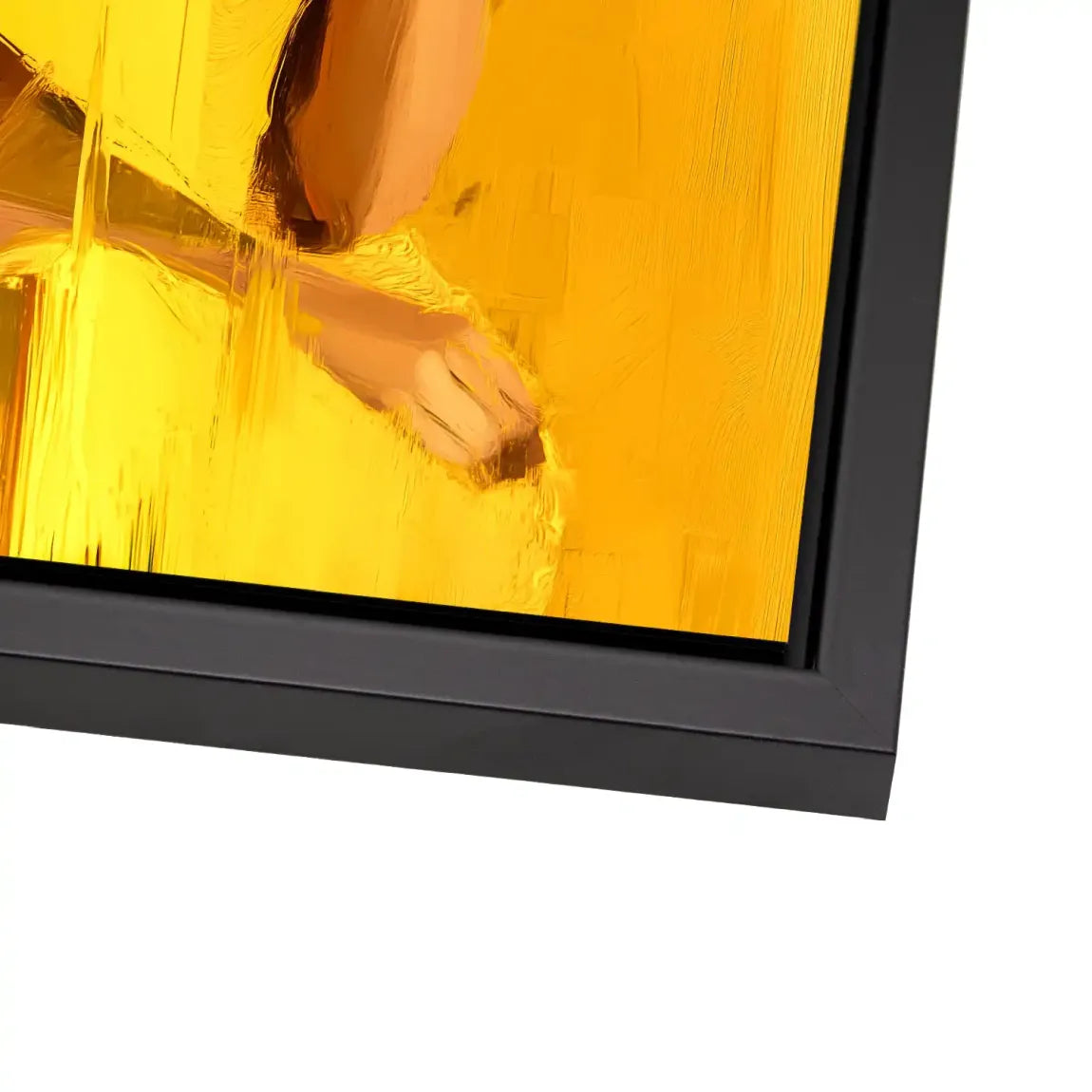 Amber Velvet Elegance Alu Dibond Bild INGALERIE