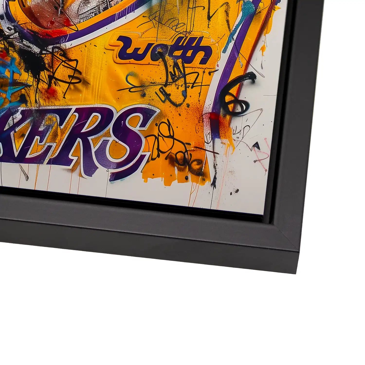 Kobe Basketball Street Art AluDibond Bild INGALERIE